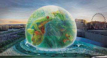 维加斯将建世界最大球形MSG Sphere