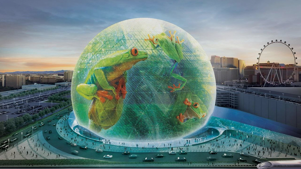 维加斯将建世界最大球形MSG Sphere