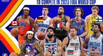 世界杯官方：55名NBA现役球员创纪录 美国队12人居首中国仅李凯尔